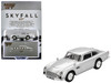 Aston Martin DB5 RHD Right Hand Drive Birch Silver Metallic Damaged 007 James Bond Skyfall 2012 Movie Limited Edition 1/64 Diecast Model Car Mini GT MGT00913-007E