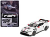 Ford Mustang GTD Spirit of America White with Red and Blue Stripes Limited Edition 1/64 Diecast Model Car Mini GT MGT01097