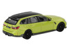 BMW M3 M Performance Touring Sao Paulo Yellow with Black Top Limited Edition 1/64 Diecast Model Car Mini GT MGT01102