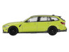 BMW M3 M Performance Touring Sao Paulo Yellow with Black Top Limited Edition 1/64 Diecast Model Car Mini GT MGT01102