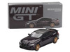 BMW M4 M-Performance Daytona Violet Metallic with Carbon Top Limited Edition 1/64 Diecast Model Car Mini GT MGT01112