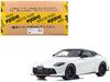 Nissan Fairlady Z NISMO RHD Right Hand Drive White with Black Top 1/18 Model Car Kyosho KSR18062W