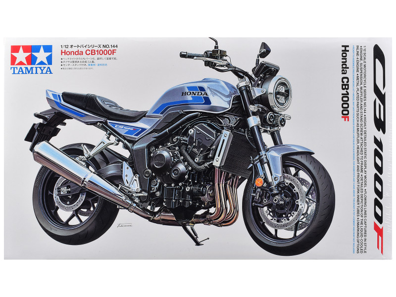 タミヤ1/12スケール ホンダCB1000F完成品 Model Kit Honda CB1000F Motorcycle 1/12 Scale Model Tamiya TAM-14144