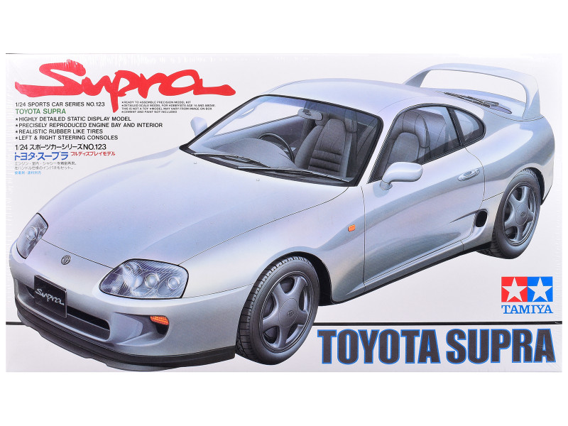 Model Kit Toyota Supra 1/24 Scale Model Tamiya TAM-24123