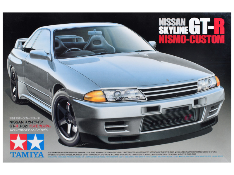 Model Kit Nissan Skyline GT-R (R32) Nismo-Custom 1/24 Scale Model Tamiya TAM-24341
