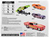 Model Kit 1974 Funny Car "Jungle Jim" Snap-to-Build 1/32 Scale Model Atlantis ALM-1119