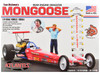 Skill 2 Model Kit Tom McEwen s Mongoose Rear Engine Dragster 1/24 Scale Model Atlantis ALM-7529