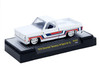 1976 Chevrolet Silverado Bonanza-10 Pickup Truck Spirit of '76 White with Blue and Red Graphics Limited Edition to 12100 pieces Worldwide 1/64 Diecast Model Car M2 Machines 31500-MJS97