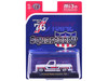 1976 Chevrolet Silverado Bonanza-10 Pickup Truck Spirit of '76 White with Blue and Red Graphics Limited Edition to 12100 pieces Worldwide 1/64 Diecast Model Car M2 Machines 31500-MJS97