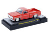 1976 Chevrolet Silverado Bonanza-10 Pickup Truck Spirit of '76 Red Limited Edition to 12750 pieces Worldwide 1/64 Diecast Model Car M2 Machines 31500-MJS98