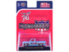 1976 Chevrolet Silverado Bonanza-10 Pickup Truck Spirit of '76 Light Blue with Red White and Blue Graphics Limited Edition to 11770 pieces Worldwide 1/64 Diecast Model Car M2 Machines 31500-MJS99