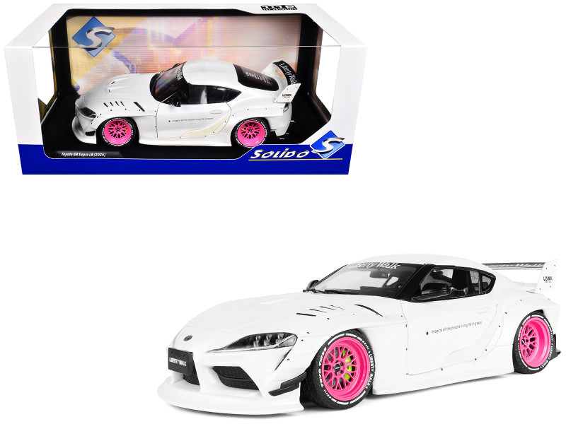 2024 Toyota GR Supra #36 Toyota Racing Tribute White with Green