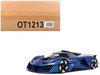 2024 Alpine Alpenglow HY6 Concept Car Specular Blue Metallic 1/18 Model Car Otto Mobile OT1213