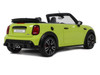 2021 Mini JCW Cabrio Zesty Yellow with Black Stripes 1/18 Model Car Otto Mobile OT1303