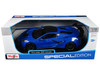 Chevrolet Corvette ZR1 Coupe Blue with Carbon Top Special Edition Series 1/18 Diecast Model Car Maisto 31475BL