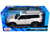 2024 Toyota Land Cruiser Pearl White Metallic with White Top Special Edition Series 1/24 Diecast Model Car Maisto 32924WH