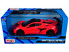 2025 Chevrolet Corvette ZR1 Coupe Red with Carbon Top Special Edition Series 1/24 Diecast Model Car Maisto 32927RD