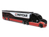 IndyCar Hauler Black and Red with Graphics 1/64 Diecast Model Car IXO Models IND64050