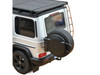 2024 Mercedes-Benz G-Class Professional Iridium Silver Metallic with Black Top and Roof Rack 1/18 Diecast Model Car Norev 183030