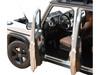 2024 Mercedes-Benz G-Class Professional Iridium Silver Metallic with Black Top and Roof Rack 1/18 Diecast Model Car Norev 183030