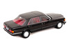 1991 Mercedes-Benz 560 SEL Type W126 Black with Red Interior 1/18 Diecast Model Car Norev 183788
