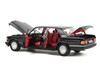 1991 Mercedes-Benz 560 SEL Type W126 Black with Red Interior 1/18 Diecast Model Car Norev 183788