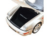 1992 Porsche 911 Carrera 2 Turbo Look Cabriolet Zermatt Silver Metallic 1/18 Diecast Model Car Norev 187140