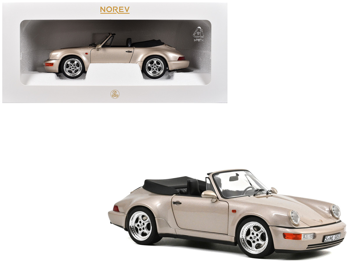 1992 Porsche 911 Carrera 2 Turbo Look Cabriolet Zermatt Silver