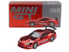Toyota Supra A80 Top Secret GT-300 RHD Right Hand Drive Red Chrome Limited Edition 1/64 Die Cast Model Car Mini GT MGT01132