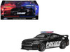 Ford Mustang Dark Horse Police Interceptor Black 1/64 Diecast Model Car CM Models CM64-DARKHORSE-PD01