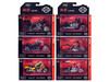Harley-Davidson Motorcycles 6 piece Set Series 45 1/18 Diecast Models Maisto 31360-45