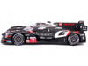 Toyota GR010 Hybrid #7 Kamui Kobayashi - Jose Maria Lopez - Nyck de Vries Toyota Gazoo Racing 2nd Place 24 Hours of Le Mans (2024) Race Series 1/43 Diecast Model Car Bburago BB38322
