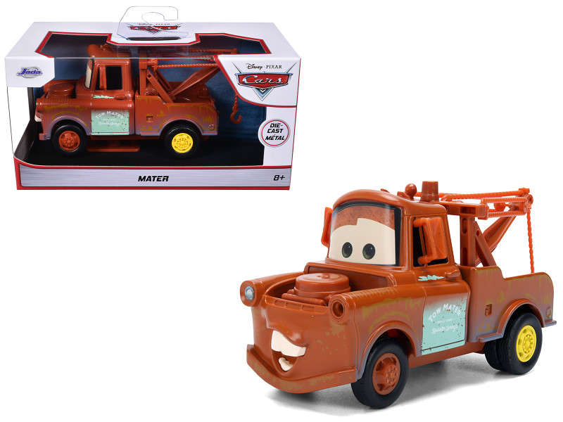 Tow Mater Tow Truck Brown Rusted Cars 2006 Movie Hollywood Rides Series 1/32 Diecast Model Car Jada 37051