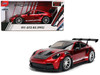 Porsche 911 992 GT3 RS Red Chrome with Carbon Top and Hood Stripes Hyper-Spec Series 1/24 Diecast Model Car Jada 37809