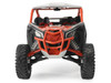 Can-Am Maverick X3 X RC Turbo RR Chalk Gray and Orange 1/12 Diecast Model BRP Models 68003