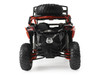 Can-Am Maverick X3 X RS Turbo RR with Roof Rack Chalk Gray and Orange 1/12 Diecast Model BRP Models 68004