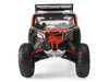 Can-Am Maverick X3 X RS Turbo RR with Roof Rack Chalk Gray and Orange 1/12 Diecast Model BRP Models 68004