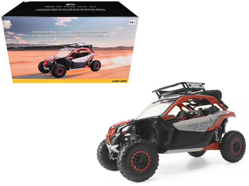 Can-Am Maverick X3 X RS Turbo RR Triple Black with Driver Figure 1