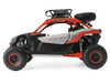 Can-Am Maverick X3 X RS Turbo RR with Roof Rack Chalk Gray and Orange 1/12 Diecast Model BRP Models 68004