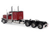 Peterbilt 589 Tridem-Axle Legendary Package Truck Tractor with 58 Sleeper Legendary Red Transport Series 1/64 Diecast Model Diecast Masters 71125
