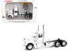 Peterbilt 589 Tandem-Axle Legendary Package Truck Tractor with Sleeper White Transport Series 1/64 Diecast Model Diecast Masters 71219