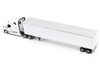 2025 Freightliner Cascadia Gen-5 Truck Tractor with Sleeper and Great Dane Champion 53ft Dry Cargo Trailer Winter White Transport Series 1/64 Diecast Model Diecast Masters 71231