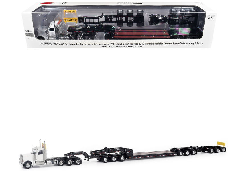 Trail King TK170 Hydraulic Detachable Gooseneck Lowboy Trailer