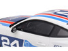 Ford Mustang Dark Horse #24 Ford Performance Racing School White with Graphics 1/18 Model Car Top Speed TS0657
