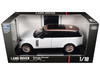 2022 Land Rover Range Rover SV White Metallic with Rose Gold Top and Moonroof 1/18 Diecast Model Car Heimanba Q1005A-W