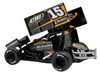Winged Sprint Car #15 Donny Schatz CJB Motorsports - Hi-Plains Building Division Black 2026 1/50 Diecast Model Car ACME A5026000