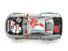 Nissan Skyline GT R R34 Kaido Star Racing V1 RHD Right Hand Drive #25 Gray Metallic with Black Hood and Graphics Designed by Jun Imai Kaido House Special 1/64 Diecast Model Car Mini GT KHMG197