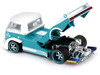 Volkswagen T1 Kaido Works V1 Truck Turquoise with White Top and Stripes Designed by Jun Imai Kaido House Special 1/64 Diecast Model Car Mini GT KHMG220