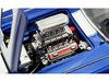 1961 Chevrolet Corvette Grand Sport Gasser Admiral Blue Metallic with White Stripe Limited Edition to 204 pieces Worldwide 1/18 Diecast Model Car ACME A1800939