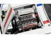 1961 Chevrolet Corvette Grand Sport Gasser USA-1 White with Blue and Red Stripes Limited Edition to 362 pieces Worldwide 1/18 Diecast Model Car ACME A1800939USA